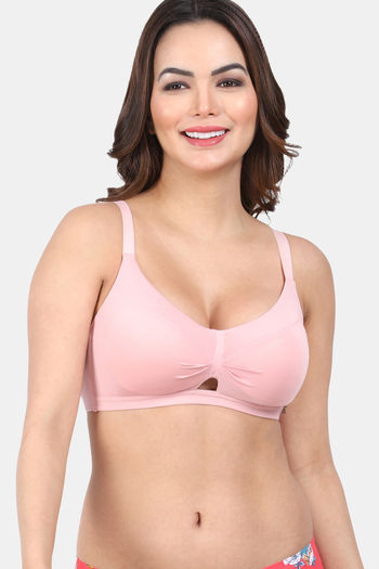 Buy Amour Secret Padded Non-Wired 3/4Th Coverage T-Shirt Bra - Red Bean